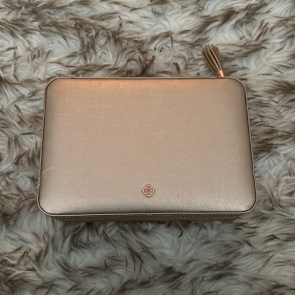 Kendra Scott Rose Gold Travel Case